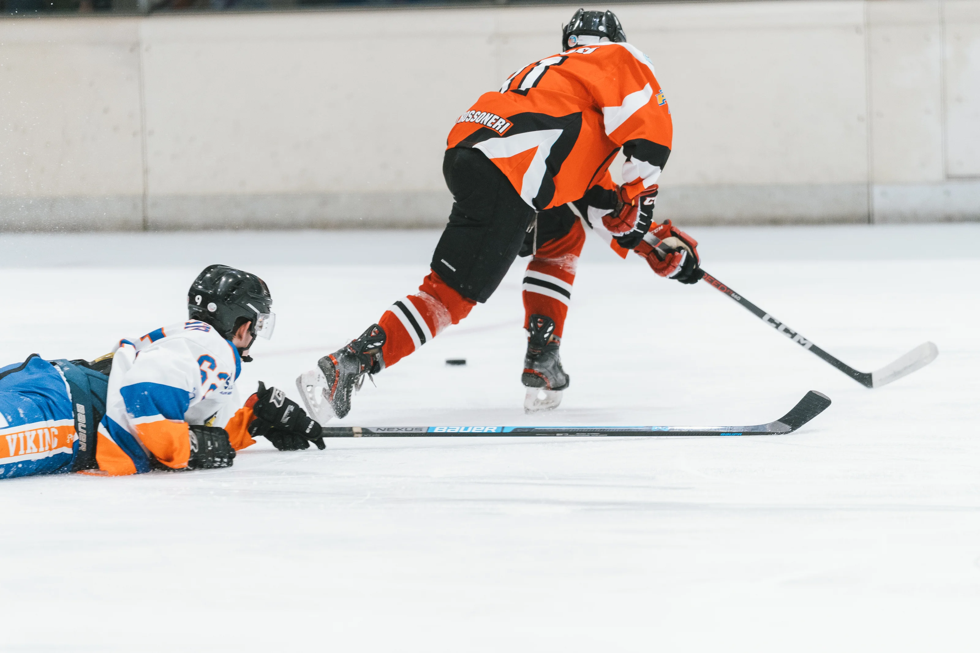 Face-off sul ghiaccio